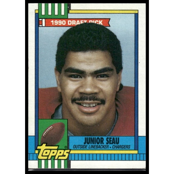 1990 Topps Junior Seau #381 RC