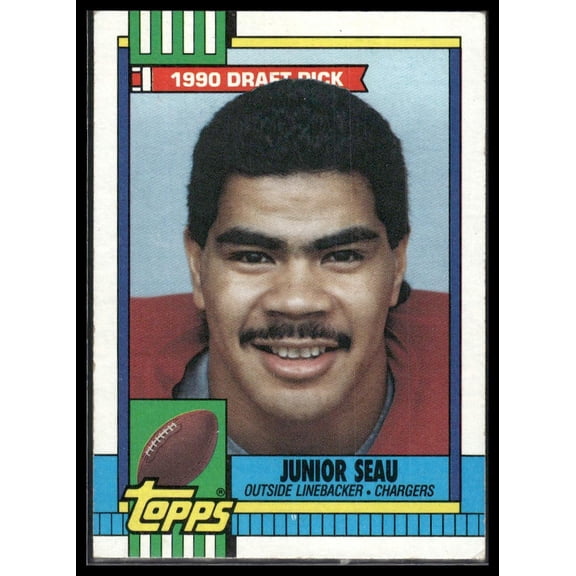 1990 Topps Junior Seau #381 RC