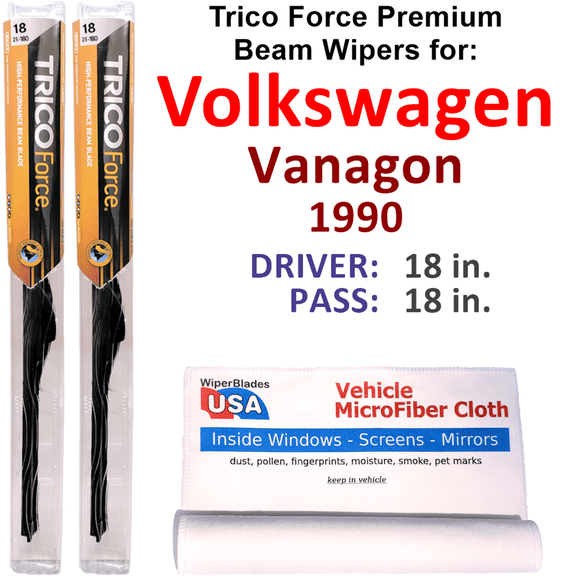 1990 Volkswagen Vanagon Performance Beam Wipers (Set of 2)
