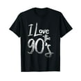 thumbnail image 1 of 1990's 90s I Heart Nineties I Love the 90's Old School T-Shirt, 1 of 5