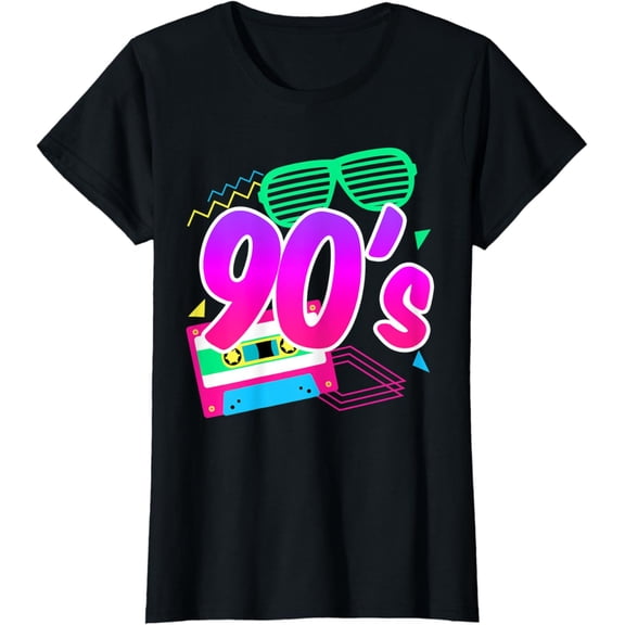 1990's 90s Retro I Heart The Nineties T-Shirt mens t shirt,black,women,funny,misfits,men,journey