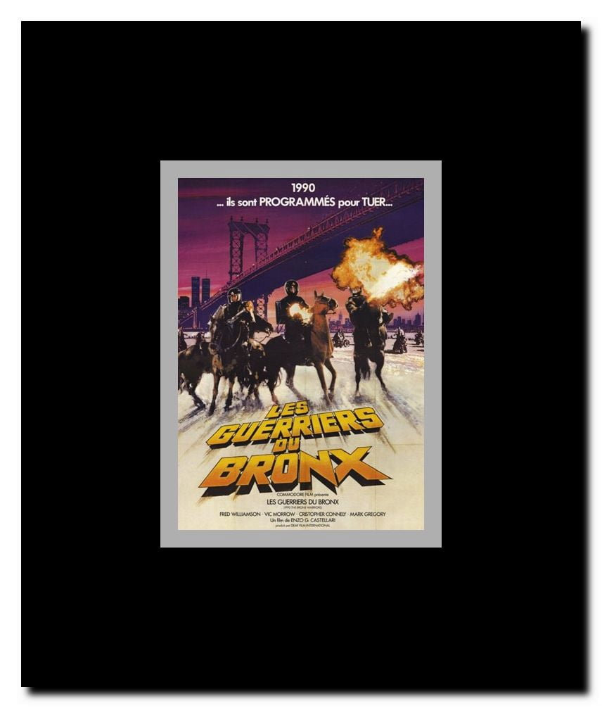 1990: the Bronx Warriors Framed Movie Poster