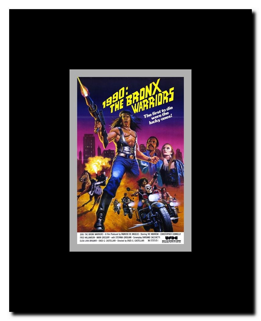 1990: the Bronx Warriors Framed Movie Poster