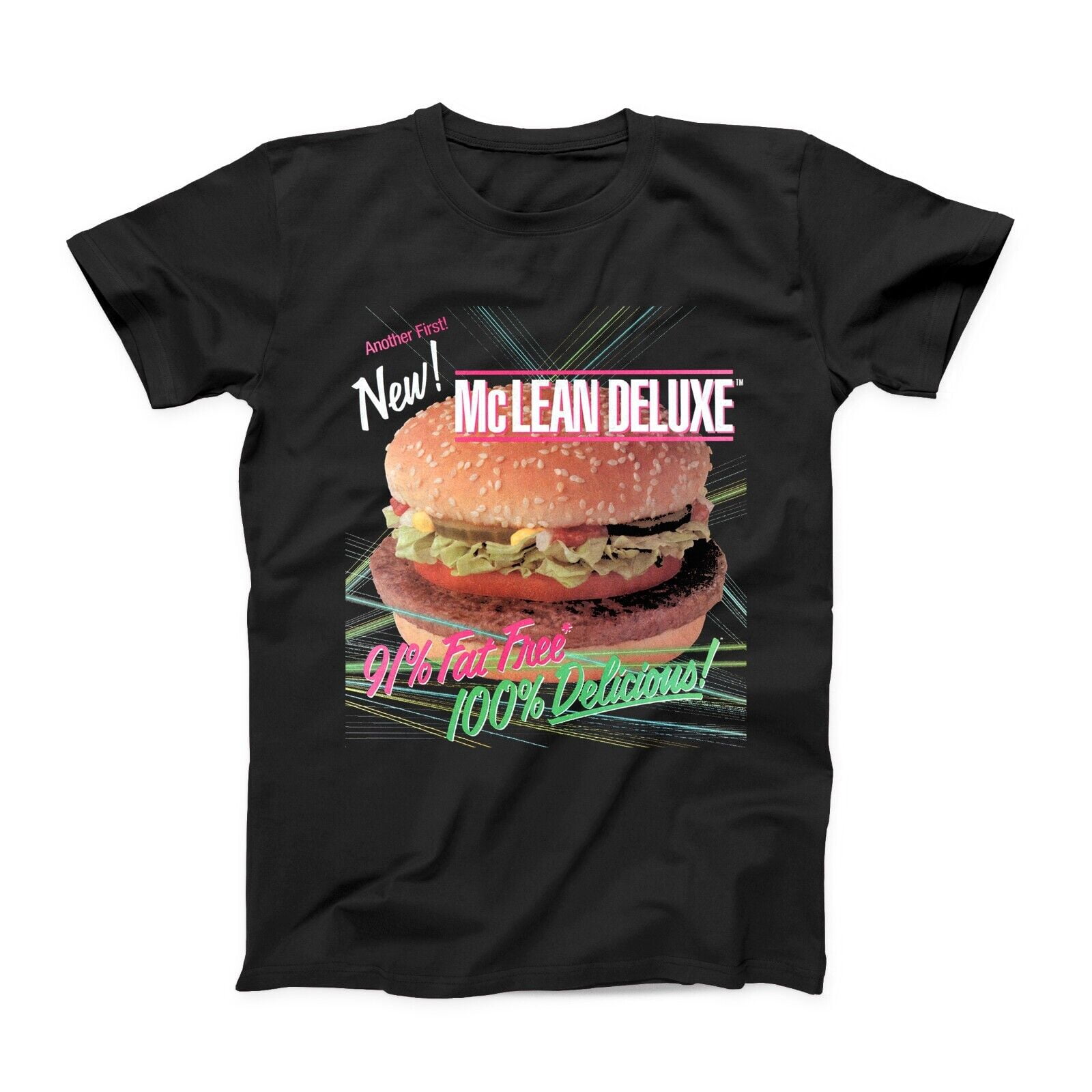 1990s Mcdonalds McLEAN CHICKEN T Shirt Adult Youth Toddler T08