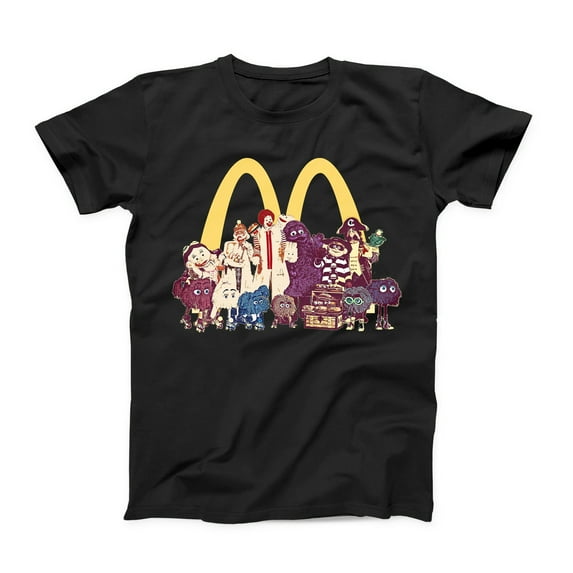 1990s Mcdonalds Squad Vintage FAN ART : Adult | Youth | Toddler Shirt