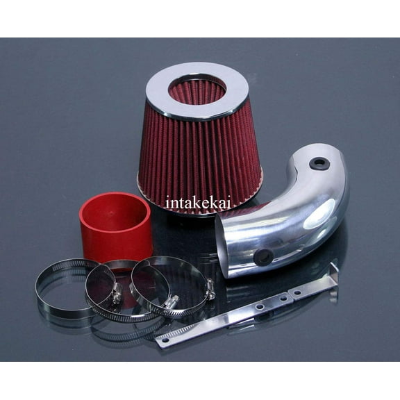 1991 1992 1993 CHEVROLET LUMINA / 1991 1992 1993 OLDSMOBILE CUTLASS SUPREME 3.4 3.4L V6 ENGINE AIR INTAKE KIT SYSTEMS (RED)