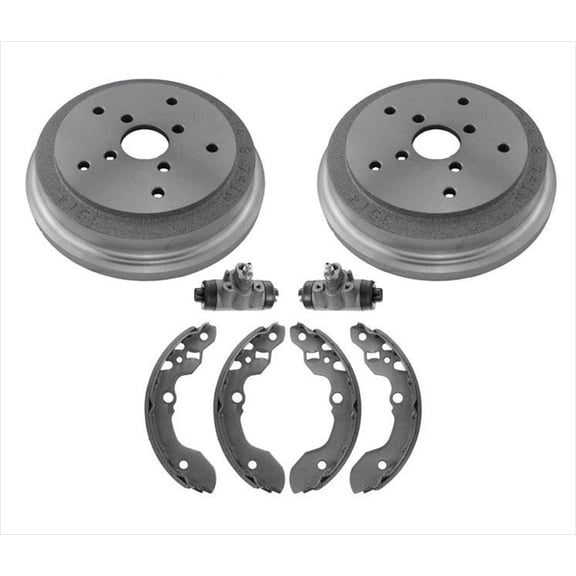 1991-1995 Tracker 91-95 Sidekick Rear Brake Drums Shoes Wheel Cylinder