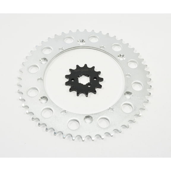 1991 - 1996 Yamaha WR250 13 Tooth Front & 49 Tooth Rear Sprocket Hardened Steel