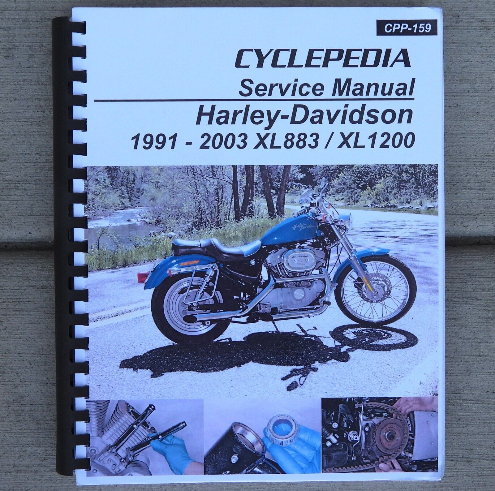 Harley Sportster Repair Manual CLYMER 2004-2009 Harley-Davidson