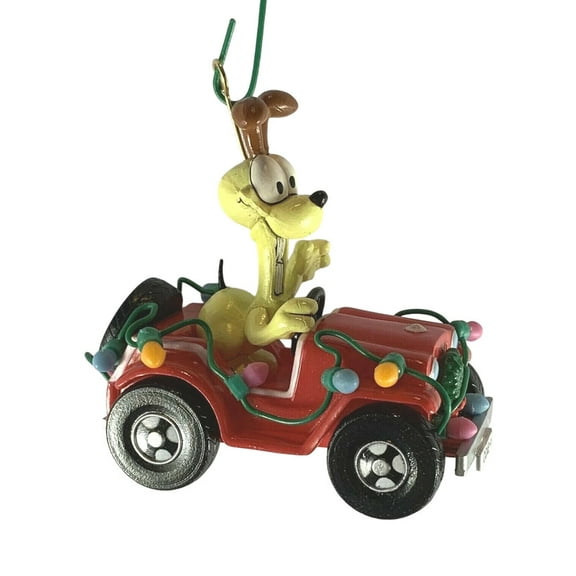 1991 44 Holiday Fun (Here Comes ODIE Series) Enesco Christmas Tree Ornament 580783