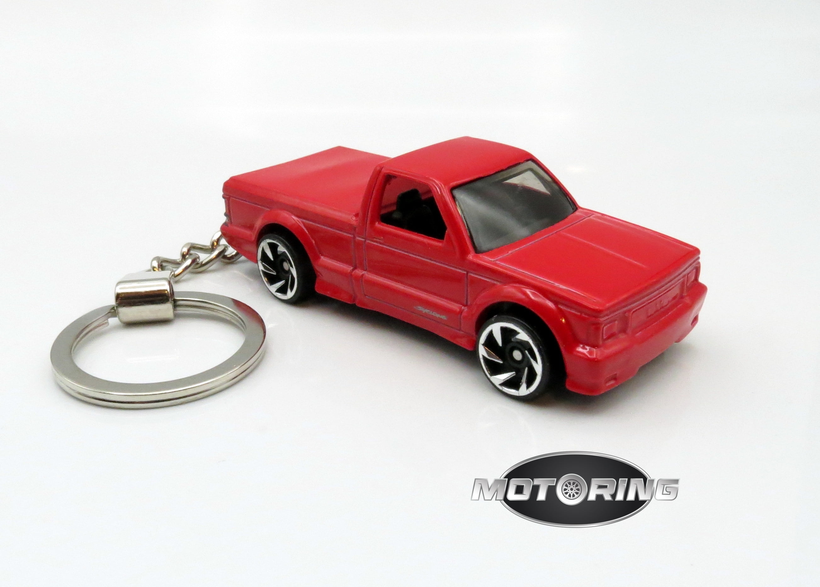 1991 '91 GMC Syclone Red Truck Rare Novelty Keychain 1:64 Diecast