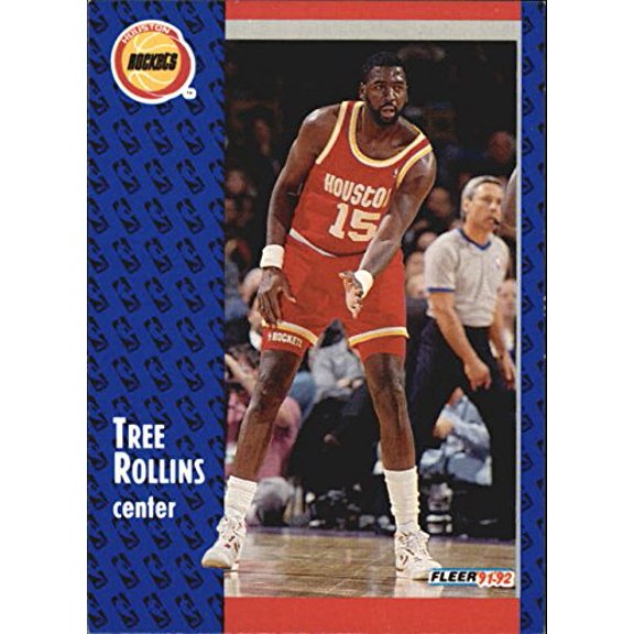 1991-92 Fleer #291 Tree Rollins NBA Basketball Trading Card