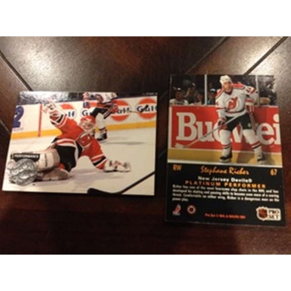 1991-92 Pro Set Platinum New Jersey Devils Team Set 15 Cards