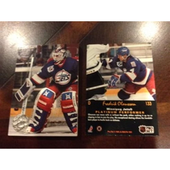 1991-92 Pro Set Platinum Winnipeg Jets Team Set 14 Cards Phil Housley