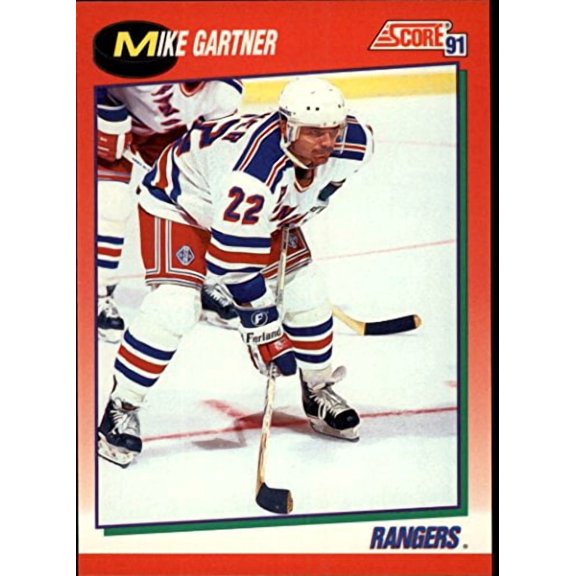 1991-92 Score American #135 Mike Gartner NHL Hockey Trading Card