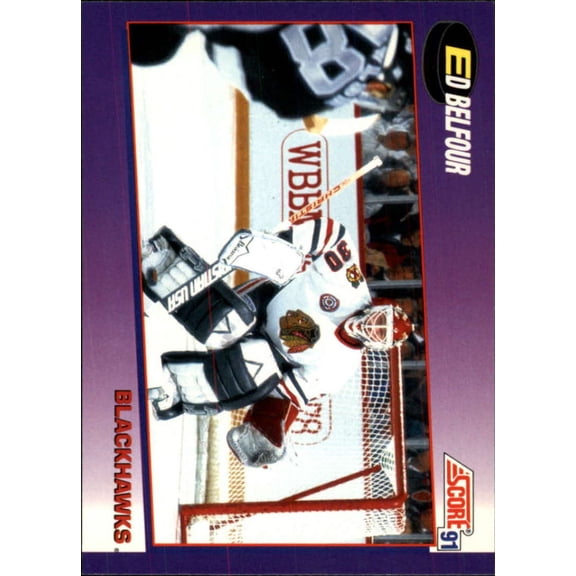 1991-92 Score Chicago Blackhawks Team Set 27 Cards Ed Belfour Jeremy Roenick