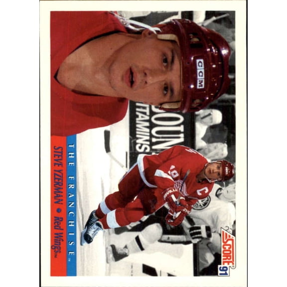 1991-92 Score Detroit Red Wings Team Set 24 Cards Sergei Federov Steve Yzerman