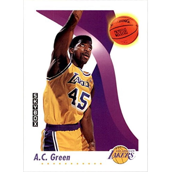 1991-92 SkyBox #136 A.C. Green NBA Basketball Trading Card
