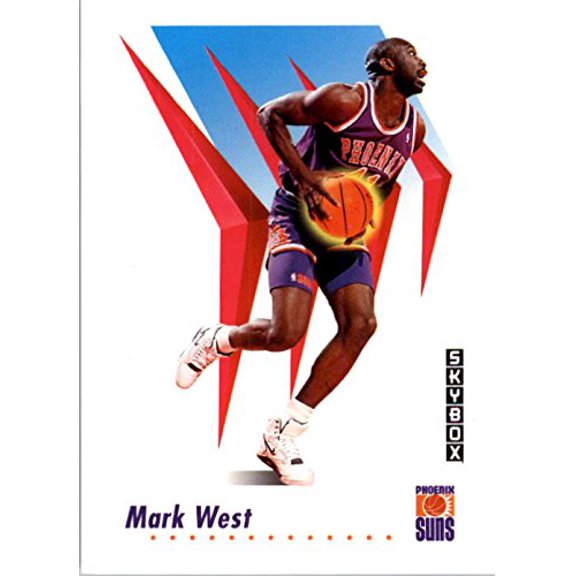 1991-92 SkyBox #231 Mark West NBA Basketball Trading Card