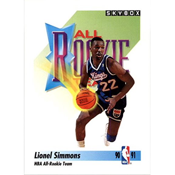 1991-92 SkyBox #319 Lionel Simmons ART NBA Basketball Trading Card