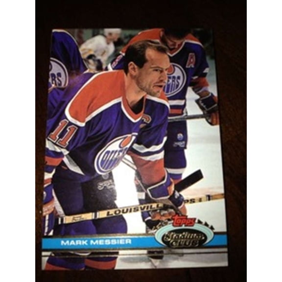 1991-92 Topps Stadium Club Edmonton Oilers Team Set 18 Cards Mark Messier MINT