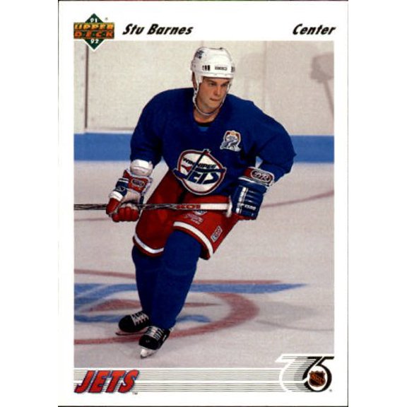 1991-92 Upper Deck #53 Stu Barnes NHL Hockey Trading Card