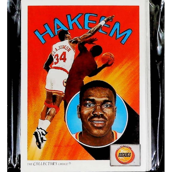 1991-92 Upper Deck Houston Rockets Team Set Hakeem Olajuwon 15 Cards MINT