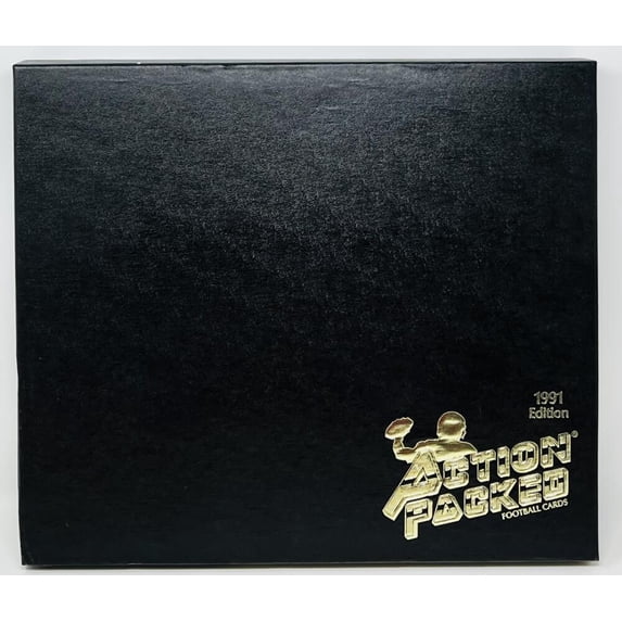 1991 Action Packed NFC Football Cards Set Box