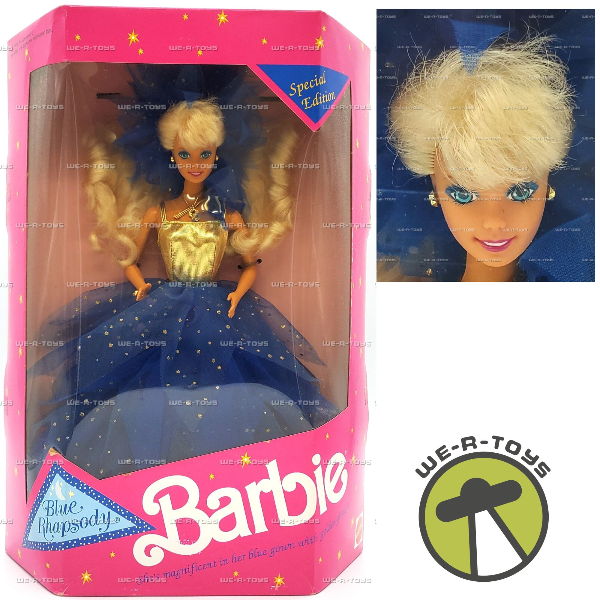 スポーツ Barbie SpecialEdition Barbie Blue Rhapsody Special Edition Doll 1991 Mattel 1364
