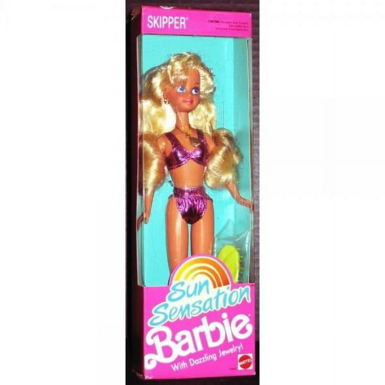 1991 Barbie Sun Sensation Skipper with Dazzling Jewelry! - Walmart.com