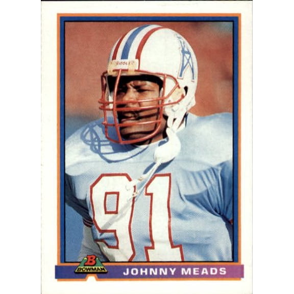 1991 Bowman #194 Johnny Meads NFL Football Trading Card