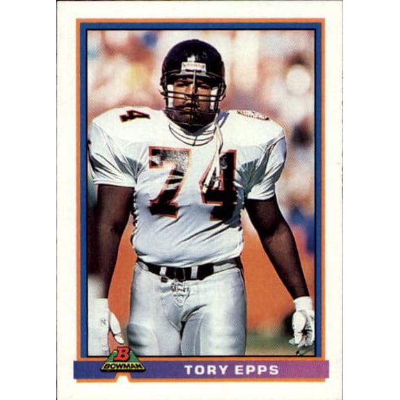 1991 Bowman #25 Tory Epps NFL Football Trading Card