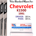thumbnail image 1 of 1991 Chevrolet K1500 Wiper Blades (Set of 2), 1 of 3