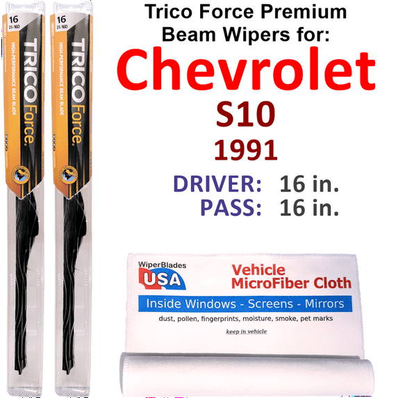 1991 Chevrolet S10 Performance Beam Wipers (Set of 2)
