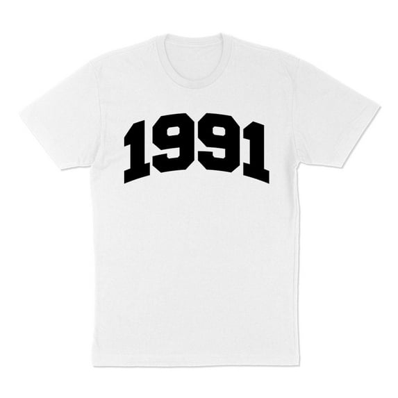 1991 College Style Shirt Unisex 2X-Large White