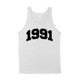 thumbnail image 1 of 1991 College Style Tank Top Unisex 2X-Large White, 1 of 5