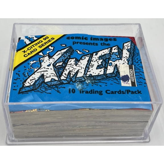 1991 Comic Images Marvel X-Men Complete Trading Card Set 1-90