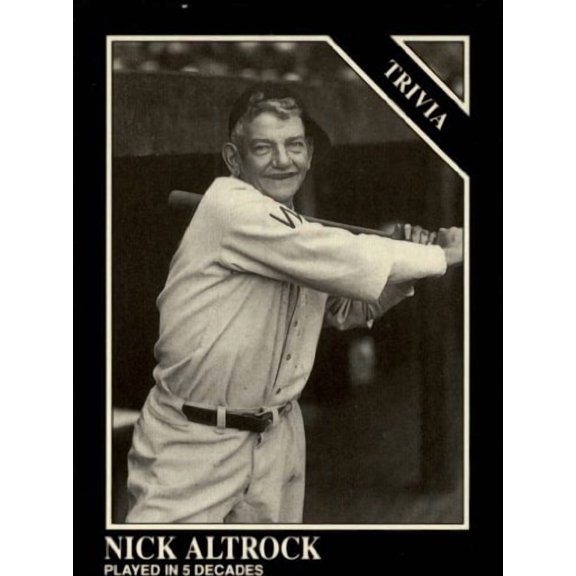 1991 Conlon TSN #226 Nick Altrock TRIV MLB Baseball Trading Card