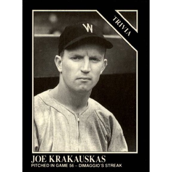 1991 Conlon TSN #228 Joe Krakauskas TRIV MLB Baseball Trading Card
