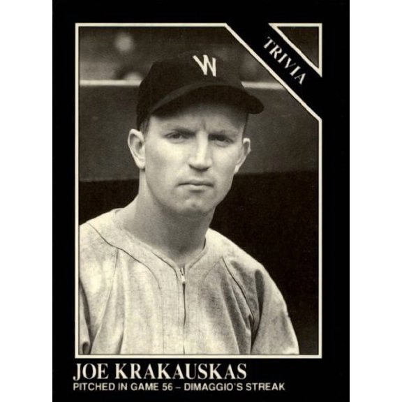 1991 Conlon TSN #228 Joe Krakauskas TRIV MLB Baseball Trading Card