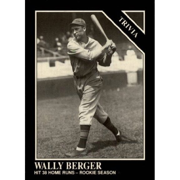 1991 Conlon TSN #229 Wally Berger TRIV MLB Baseball Trading Card