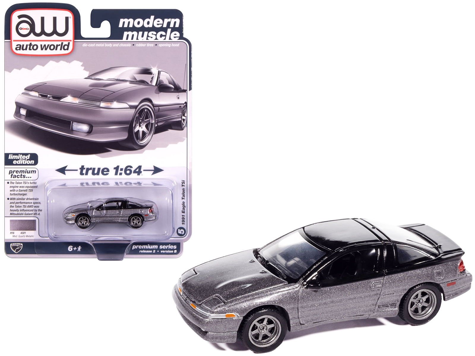 1991 Eagle Talon TSi Medium Quartz Metallic with Black Top 
