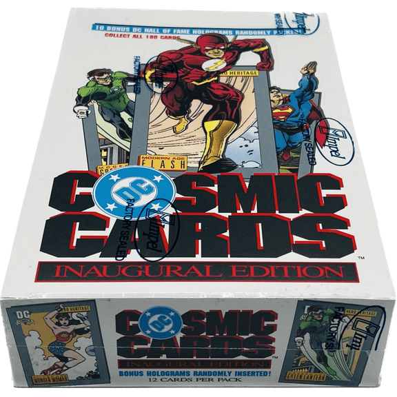 1991 Impel Inaugural Edition DC Comic Trading Cards Box