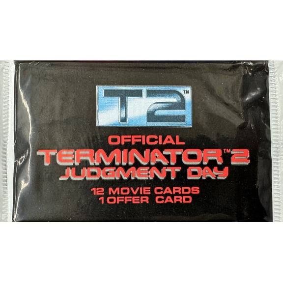 1991 Impel Terminator 2 Judgment Day Wax Pack