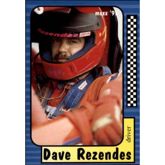 1991 Maxx #133 Dave Rezendes RC Racing Trading Card
