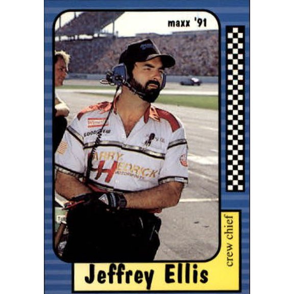 1991 Maxx #141 Jeffrey Ellis Racing Trading Card