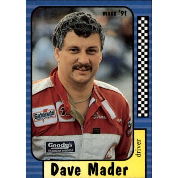 1991 Maxx #146 Dave Mader RC Racing Trading Card