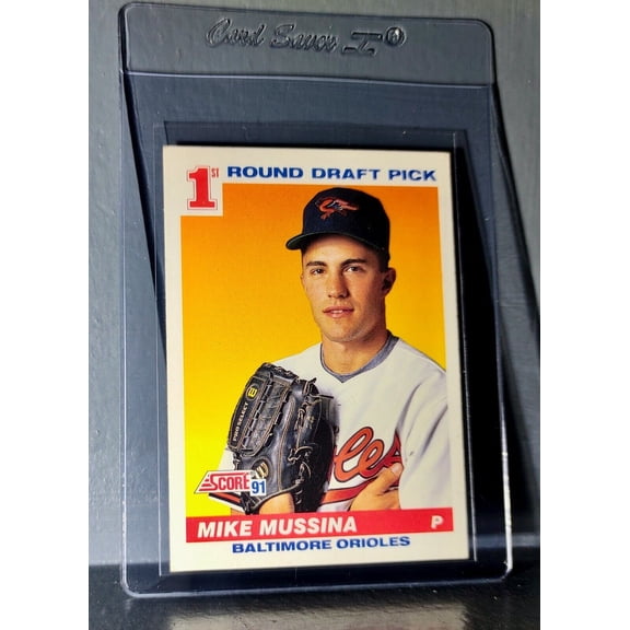 1991 Mike Mussina Score Baseball Card #383