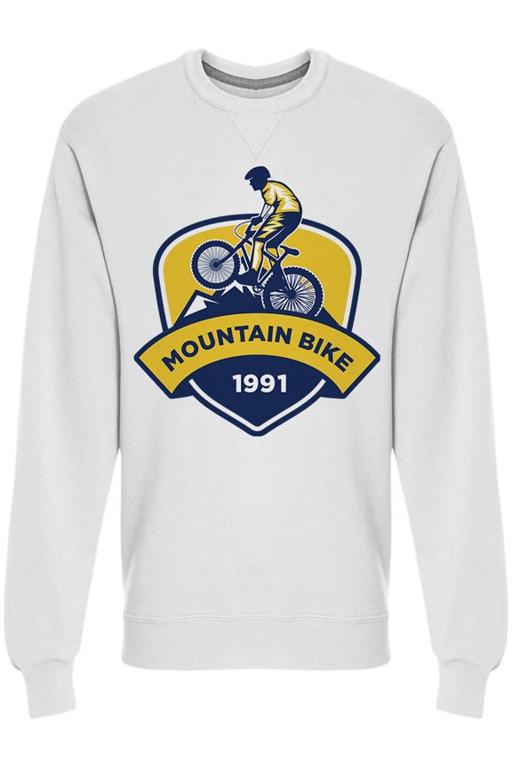 1991 Mountain Bike Sweatshirt Men -Image by Shutterstock, Male Large