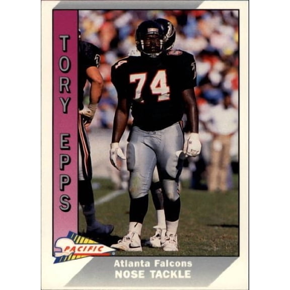 1991 Pacific #10 Tory Epps NFL Football Trading Card
